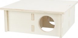  Trixie Domek czterokomorowy, dla myszy/chomików, drewno, 25 × 10 × 25 cm