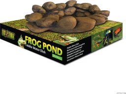  Exo Terra Frog Pond, miska dla żab, w kształcie kamieni, S, 15 x 12,5 x 5,5 cm/ 75 ml
