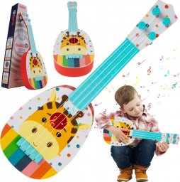  MalPlay Gitara dla Dzieci Ukulele 36cm Instrument