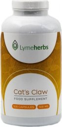  Lymeherbs Cat 's Claw 500mg, 500 kapsułek