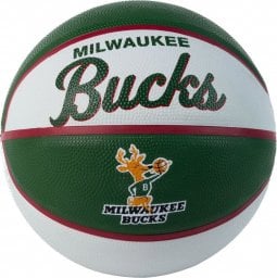  Wilson Wilson NBA Team Retro Milwaukee Bucks Mini Ball WTB3200XBMIL Zielone 3