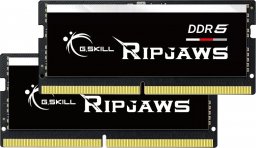 Pamięć do laptopa G.Skill Ripjaws, SODIMM, DDR5, 64 GB, 4800 MHz, CL38 (F5-4800S3838A32GX2-RS)