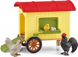 Figurka Schleich Schleich Farm World mobile chicken coop, play figure