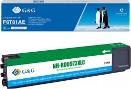 Tusz G&G G&G kompatybilny ink / tusz z F6T81AE, cyan, 7000s, NH-R00973XLC, dla HP PageWide Pro 452, Pro 477