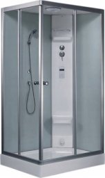 EAGO Kabina parowo-prysznicowa 120x90 prawa biała