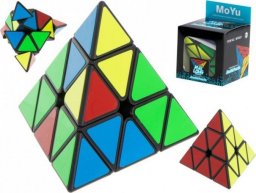  Gra logiczna Kostka łamigłówka PYRAMINX Black MoYu