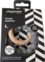 Jellystone Designs Gryzak dla niemowląt sensoryczny szary Jellystone