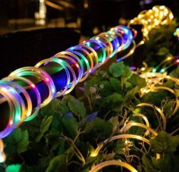 Lampki choinkowe Lampki LED łańcuch sznur wąż 10m 100LED multikolor