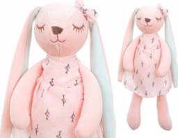  Maskotka pluszowa królik różowy 35cm