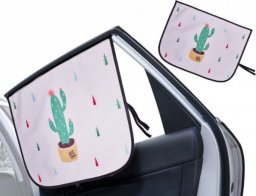  Osłona magnetyczna do okna samochodu - kaktus (KX6192_1)
