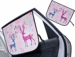  Kurtyna magnetyczna osłona okna samochodu jelenie