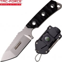  TAC-FORCE Taktyczny nóż ostrze TANTO stałe TAC FORCE 14 cm TFE-FIX011-BK
