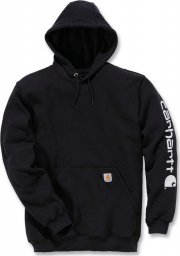 Carhartt Bluza Carhartt Midweight Signature Logo Black
