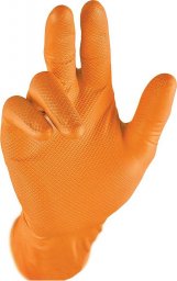  Grippaz Rękawiczki Nitrylowe Grippaz 246 Orange 50 sztuk O