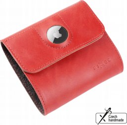 Fixed FIXED Cassic Wallet for AirTag - klasyczny portfel z miejscem na AirTag czerwony
