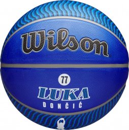 Wilson Wilson NBA Player Icon Luka Doncic Outdoor Ball WZ4006401XB Niebieskie 7