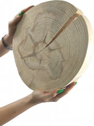  Wamar-Sosenka Okorowany Plaster Sosny 25-30 cm gr. 3,5 cm Szlifowany Drewno sosnowe Naturalny Surowy