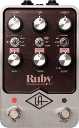 Universal Universal Audio UA UAFX Ruby '63 Top Boost Amplifier - Efekt Gitarowy