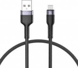 Kabel USB Tech-Protect USB-A - microUSB 0.25 m Czarny (THP1600)