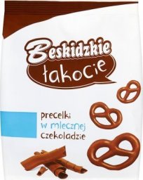 Beskidzkie Beskidzkie Precelki w mlecznej czekoladzie 110g