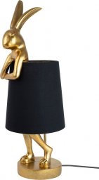 Lampa stołowa Kare Design KARE lampa stołowa RABBIT złota / czarna