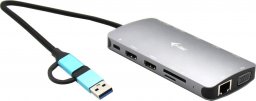 Stacja/replikator I-TEC Metal Nano Dock USB/USB-C (CANANOTDOCKPD)