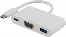 Stacja/replikator Deltaco USB-C (USBC-1069)