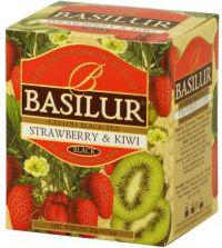 Basilur Herbata Magic Fruits Truskawka i kiwi w saszetkach 10x2g
