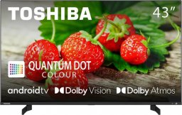 Telewizor Toshiba 43QA5D63DG QLED 43'' 4K Ultra HD Android 