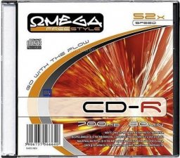  Omega CD-R 700MB 52X OMEGA SLIM 1SZT