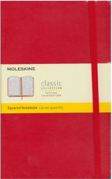  Moleskine Notes L Classic w kratkę czerwony