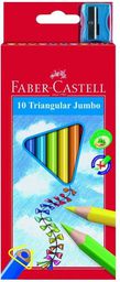 Faber-Castell Kredki TrĂłjkÄ…tne Junior Grip 10 kolorĂłw 