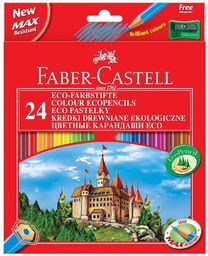  Faber-Castell Kredki ołówkowe 24 kolory Eco
