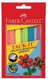 Faber-Castell Masa Tack-it 50g Kolorowa 