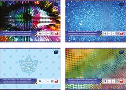  Interdruk Zeszyt papierĂłw holograficznych B5/6 kartek 