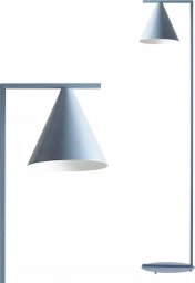 Lampa podłogowa Aldex Nowoczesna lampa podłogowa Form Floor do sypialni niebieska