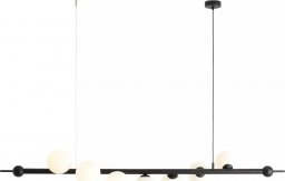 Lampa wisząca Aldex Nowoczesna lampa wisząca Wave do salonu czarna biała balls