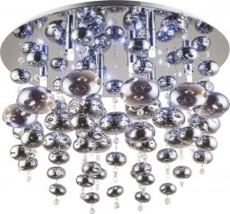 Lampa wisząca Auhilon Glamour lampa wisząca Infinity z kryształkami crystal chrom