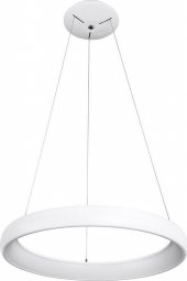Lampa wisząca Italux Minimalistyczna lampa wisząca Alessia nad stół LED 50W biała