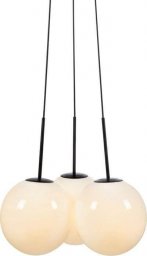 Lampa wisząca Markslojd Wisząca lampa salonowa Dione balls zwis czarny biały