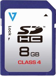 Karta V7 SDHC 8 GB Class 4  (VASDH8GCL4R-2E)