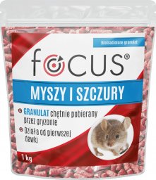  Focus Trutka na myszy szczury Focus granulat 1kg