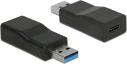 Adapter USB Delock USB-C - USB Czarny  (65696)