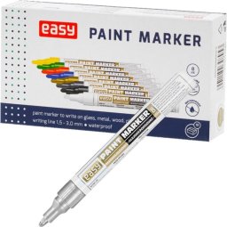 Easy Marker olejowy srebrny 10-SL