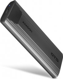 Kieszeń Axagon Obudowa zewnętrzna aluminiowa bezśrubowa EEM2-GTSA, USB-C 3.2 GEN 2 M.2 NVMe SSD