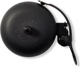 Basil Dzwonek rowerowy PORTLAND BELL BRASS 55mm, klasyczny, matt black (BAS-50459)
