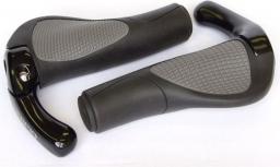 Clarks Chwyty kierownicy CLARK'S CE311 LOCK-ON ergonomiczne odpinane końcówki czarne