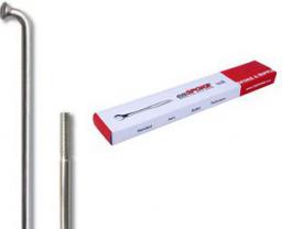 Cn Spoke Szprychy STD14 2.0-2.0-2.0 stal nierdzewna 286mm srebrne + nyple 144szt. (CN-STD286)