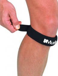  Mueller Sports Opaska podrzepkowa na kolano skoczka Mueller Czarna
