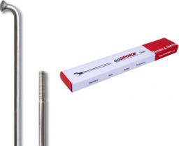 Cn Spoke Szprychy STD14 2.0-2.0-2.0 stal nierdzewna 176mm srebrne + nyple 144szt.